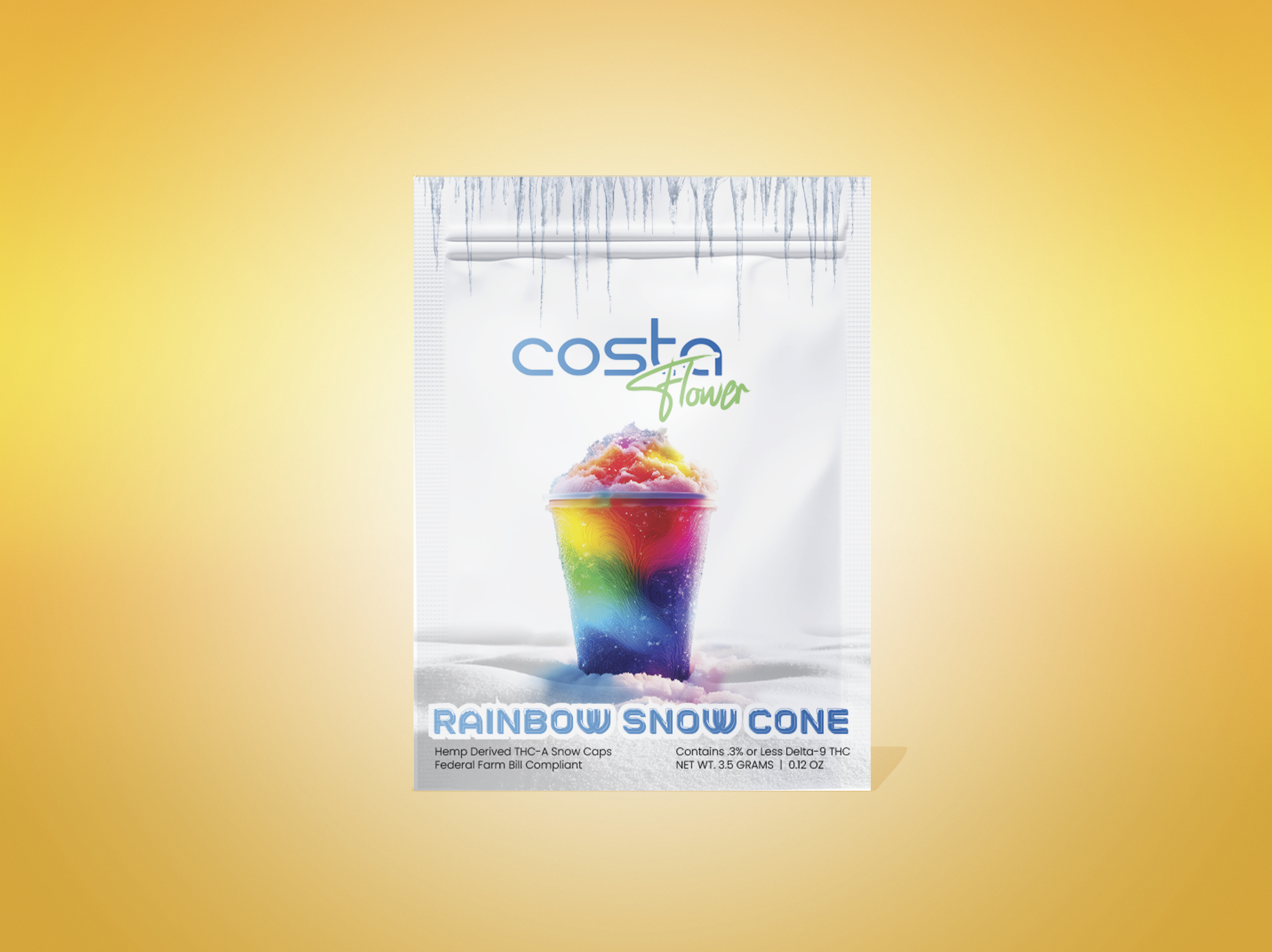 Rainbow Snow Cone