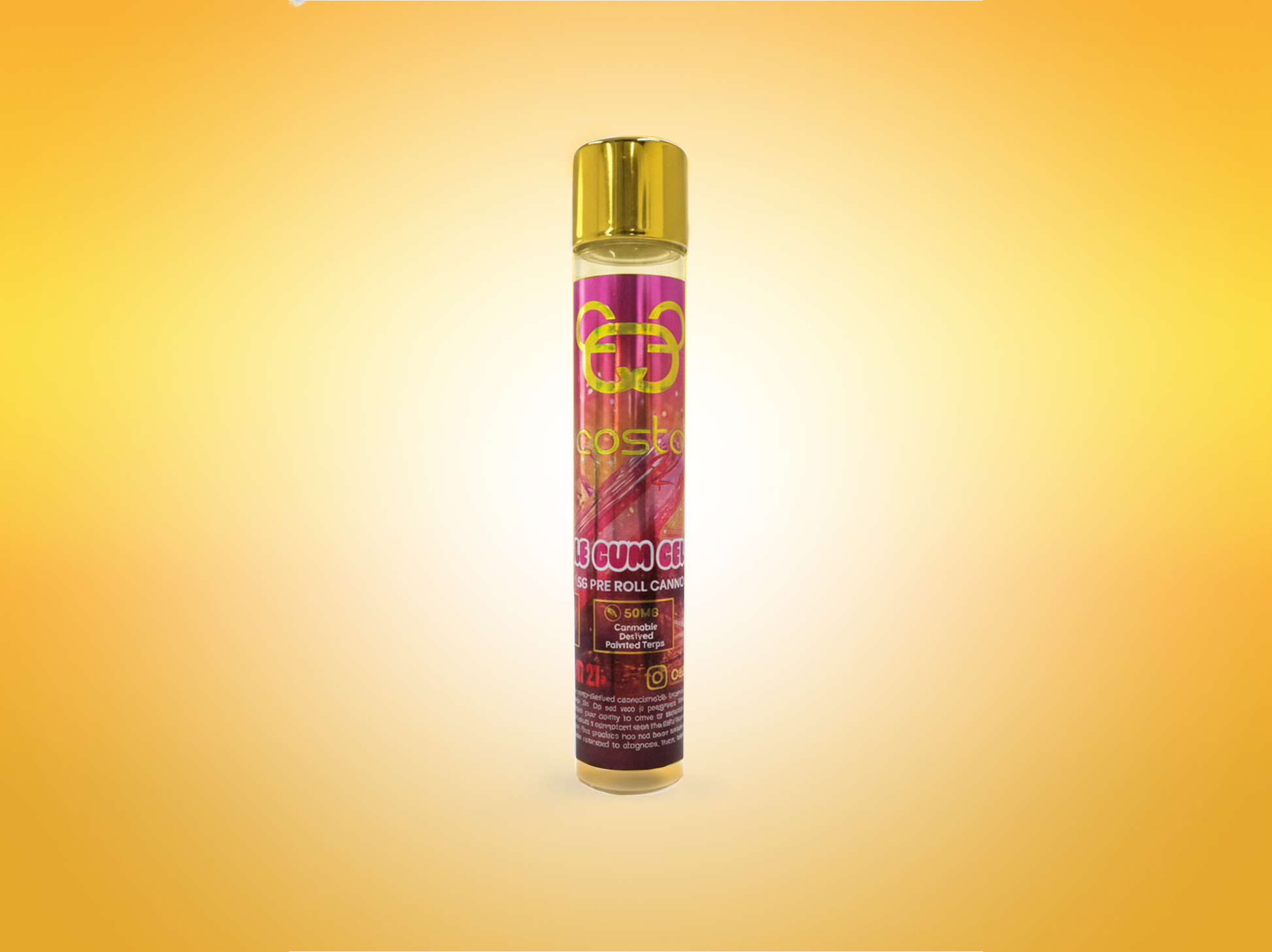 Pre-Roll Bubble Gum Gelenade Cannabis Multi-Pack